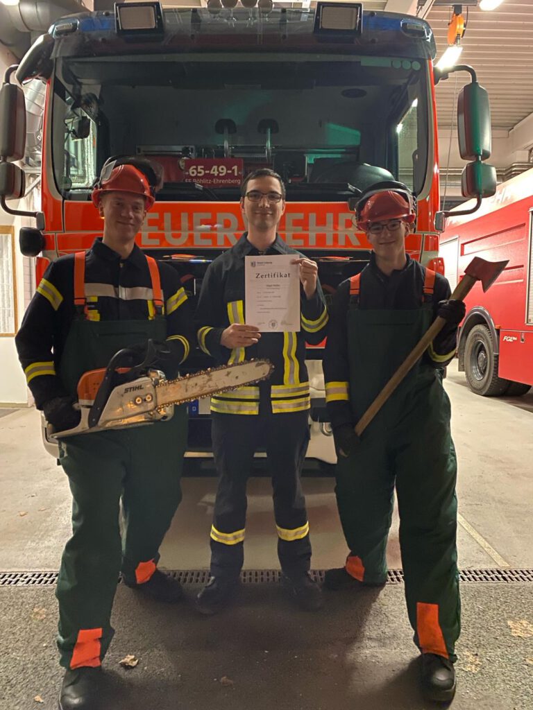 Erfolgreiche Lehrgangsteilnahme