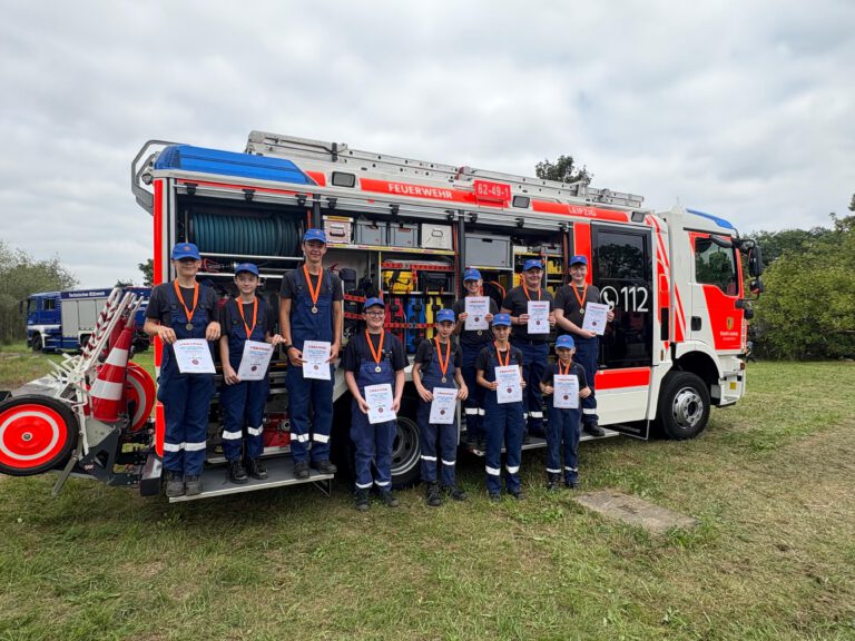 Spaßwettkampf zum 50-jährigen Jubiläum der Freiwilligen Feuerwehr Grünau